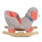 Leagăn de pluș muzical pentru copii Moni Toys Ollie – 12 luni+, până la 30 kg, moale și confortabil