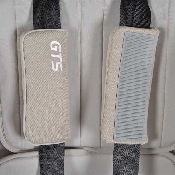 Scaun auto rotativ 360° Cangaroo GTS Sandstone – 0-12 ani (40-150 cm), ISOFIX & Top Tether, protecție laterală SPS, tetieră reglabilă și confort premium Eco Fabric