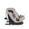Scaun auto rotativ 360° Cangaroo GTS Sandstone – 0-12 ani (40-150 cm), ISOFIX & Top Tether, protecție laterală SPS, tetieră reglabilă și confort premium Eco Fabric