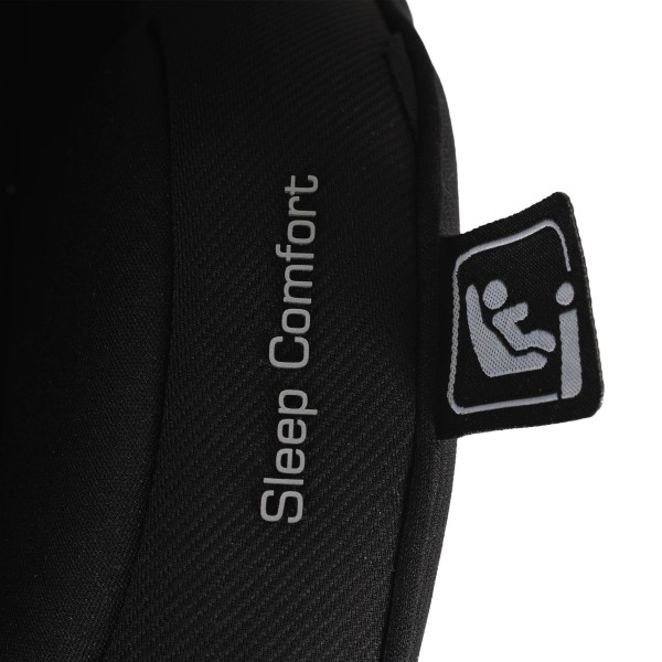 Scaun auto rotativ 360° Cangaroo GTS Black – 0-12 ani (40-150 cm), ISOFIX & Top Tether, protecție laterală SPS, tetieră reglabilă și confort premium Eco Fabric