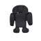 Scaun auto rotativ 360° Cangaroo GTS Black – 0-12 ani (40-150 cm), ISOFIX & Top Tether, protecție laterală SPS, tetieră reglabilă și confort premium Eco Fabric