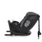 Scaun auto rotativ 360° Cangaroo GTS Grey – 0-12 ani (40-150 cm), ISOFIX & Top Tether, protecție laterală SPS, tetieră reglabilă și confort premium Eco Fabric