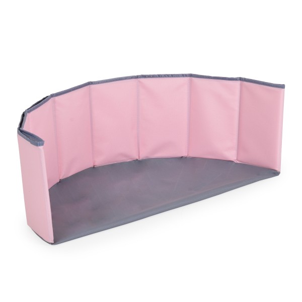 Piscină pliabilă pentru copii Moni Toys Melo Pink, cu 90 bile colorate și geantă de depozitare, 12 luni+