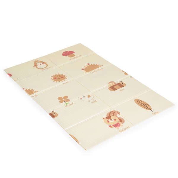 Saltea de joacă pliabilă Moni Toys Holiday – XPE, termoizolantă și antiderapantă, 180x120 cm
