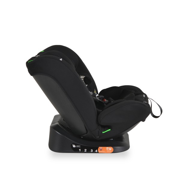 Scaun Auto i-Size  Moni Competition 0-12 ani (40-150 cm) –  fara Isofix, Pozitie somn, 5 Puncte, Protecție Laterală SIP Midnight black