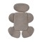 Scaun Auto i-Size Moni Competition 0-12 ani (40-150 cm) – fara Isofix, Pozitie somn, 5 Puncte, Protecție Laterală SIP Cool beige