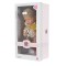 Păpușă bebeluș 41 cm cu suzetă și hăinuțe – jucărie interactivă pentru copii 3+ ani, Moni Toys 6900