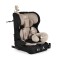 Scaun auto i-Size cu ISOFIX Moni Security Cool Beige 76–150 cm – Top Tether, centură 5 puncte și tetieră reglabilă