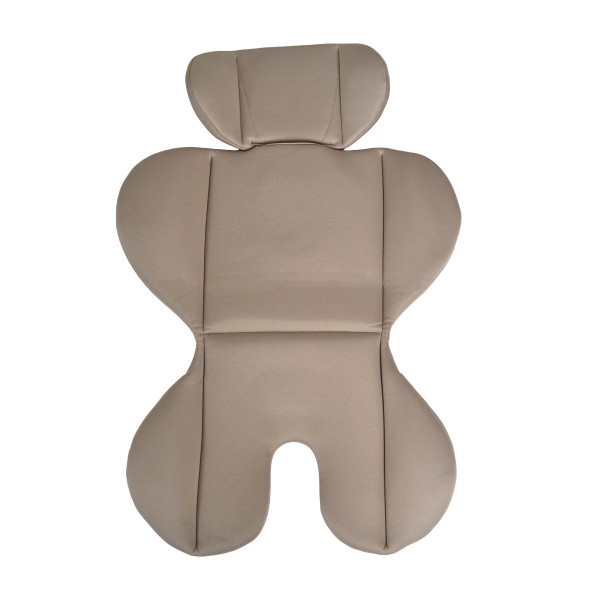 Scaun auto i-Size cu ISOFIX Moni Security Cool Beige 76–150 cm – Top Tether, centură 5 puncte și tetieră reglabilă