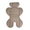 Scaun auto i-Size cu ISOFIX Moni Security Cool Beige 76–150 cm – Top Tether, centură 5 puncte și tetieră reglabilă
