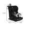 Scaun auto i-Size cu ISOFIX Moni Security Midnight black 76–150 cm – Top Tether, centură 5 puncte și tetieră reglabilă