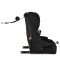 Scaun auto i-Size cu ISOFIX Moni Security Midnight black 76–150 cm – Top Tether, centură 5 puncte și tetieră reglabilă