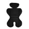Scaun auto i-Size cu ISOFIX Moni Security Midnight black 76–150 cm – Top Tether, centură 5 puncte și tetieră reglabilă