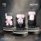 Scaun auto i-Size cu ISOFIX Moni Security Baby Pink 76–150 cm – Top Tether, centură 5 puncte și tetieră reglabilă