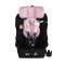 Scaun auto i-Size cu ISOFIX Moni Security Baby Pink 76–150 cm – Top Tether, centură 5 puncte și tetieră reglabilă