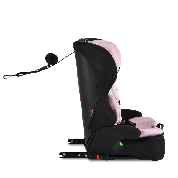Scaun auto i-Size cu ISOFIX Moni Security Baby Pink 76–150 cm – Top Tether, centură 5 puncte și tetieră reglabilă
