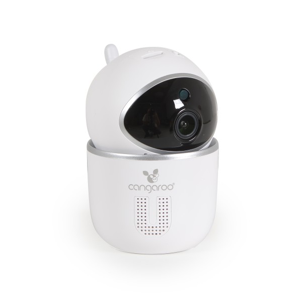 Cameră video bebeluși Wi-Fi 3MP Cangaroo Hype – rotație 360°, vedere nocturnă, audio bidirecțional Cameră video bebeluși Wi-Fi 3MP Cangaroo Hype – rotație 360°, vedere nocturnă, audio bidirecțional