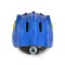 Cască protecție copii Byox Dino Blue – mărime S (48–54 cm), 6 orificii, lumină LED