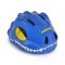 Cască protecție copii Byox Dino Blue – mărime S (48–54 cm), 6 orificii, lumină LED