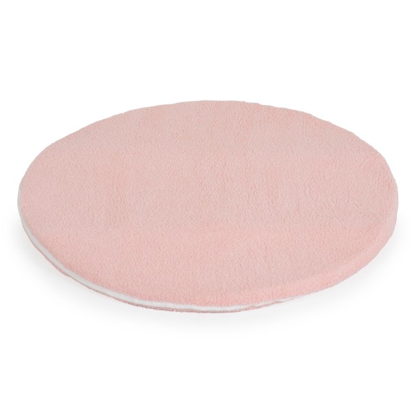 Piscină cu bile Moni Toys Boucle Pink – moale, 200 bile colorate, 12 luni+