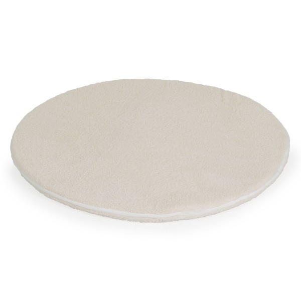 Piscină cu bile Moni Toys Boucle Ivory – moale, 200 bile colorate, 12 luni+
