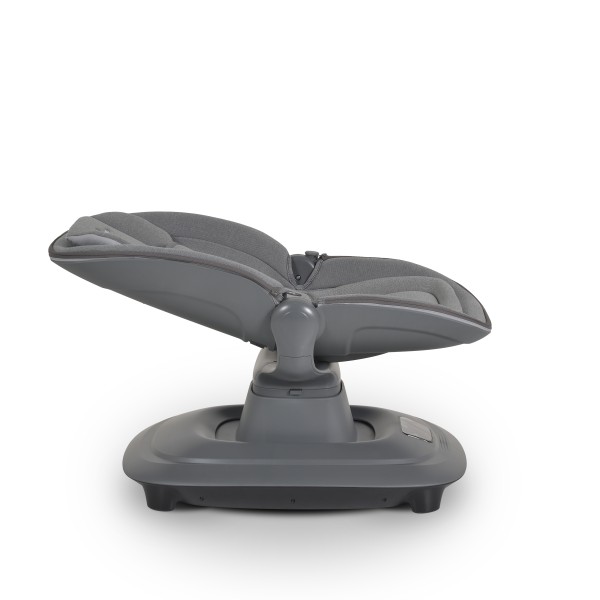 Leagăn Electric Bebelusi Cangaroo Hera Dark Grey cu Aplicație Mobilă, 7 Moduri Balans, 360°, Muzică și Plasă de Insecte