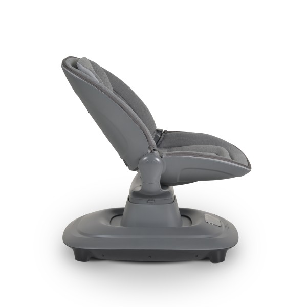 Leagăn Electric Bebelusi Cangaroo Hera Dark Grey cu Aplicație Mobilă, 7 Moduri Balans, 360°, Muzică și Plasă de Insecte