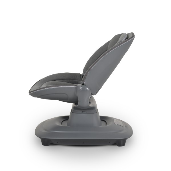 Leagăn Electric Bebelusi Cangaroo Hera Dark Grey cu Aplicație Mobilă, 7 Moduri Balans, 360°, Muzică și Plasă de Insecte