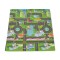 Covoraș de Joacă 120x100x3 cm din Spumă EVA Antiderapant – Imprimeu Oraș, Moni Toys Multicolor