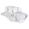 Set Pătură și Pernă Bebe Cangaroo Sleepy bear Grey 90x75 cm – Moale și Delicată din Poliester, 0+ luni, Ideal pentru Pătuț și Cărucior