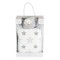 Set Pătură și Pernă Bebe Cangaroo Sleepy bear Grey 90x75 cm – Moale și Delicată din Poliester, 0+ luni, Ideal pentru Pătuț și Cărucior