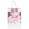 Set Pătură Bebe Cangaroo Rory Bear Pink 75x90 cm cu Ursuleț de Pluș – Moale și Călduroasă, din Poliester Delicat, 0+ luni