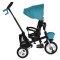 Tricicletă Pliabilă cu Control Parental Byox Flexy Lux Blue, Scaun Rotativ 360°, 18 Luni+