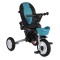 Tricicletă Pliabilă cu Control Parental Byox Flexy Lux Blue, Scaun Rotativ 360°, 18 Luni+