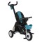 Tricicletă Pliabilă cu Control Parental Byox Flexy Lux Blue, Scaun Rotativ 360°, 18 Luni+