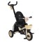 Tricicletă Pliabilă cu Control Parental Byox Flexy Lux Beige, Scaun Rotativ 360°, 18 Luni+