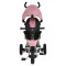 Tricicletă Pliabilă cu Control Parental Byox Flexy Lux Pink, Scaun Rotativ 360°, 18 Luni+