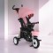 Tricicletă Pliabilă cu Control Parental Byox Flexy Lux Pink, Scaun Rotativ 360°, 18 Luni+