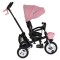 Tricicletă Pliabilă cu Control Parental Byox Flexy Lux Pink, Scaun Rotativ 360°, 18 Luni+