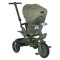 Tricicletă cu Control Parental Byox Fusion Lux Green, Scaun Rotativ 360°, 5 Luni – 5 Ani
