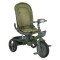 Tricicletă cu Control Parental Byox Fusion Lux Green, Scaun Rotativ 360°, 5 Luni – 5 Ani