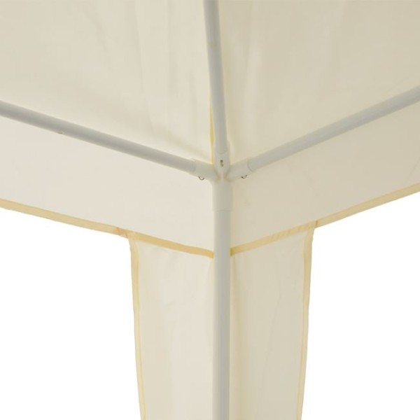 Pavilion Gradina cu cadru Metalic si copertina din Tesatura, Dimensiune 2.4 x 2.4 x 3 metrii