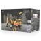 Excavator Electric Copii Moni Bumblebee Galben – 6V, Cupă Funcțională, Lumină, Sunete și Control Parental, Varsta 3–8 Ani