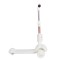 Trotinetă 2 in 1 Copii Byox Velvet Royal White – Cu Scaun, Lumină, Muzică și Ghidon Reglabil, 3+ Ani