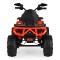 ATV Electric Copii 3+ ani - Moni Speed Buggy Red cu 4 Motoare 25W, Baterie 12V, Telecomandă, Lumini și MP3