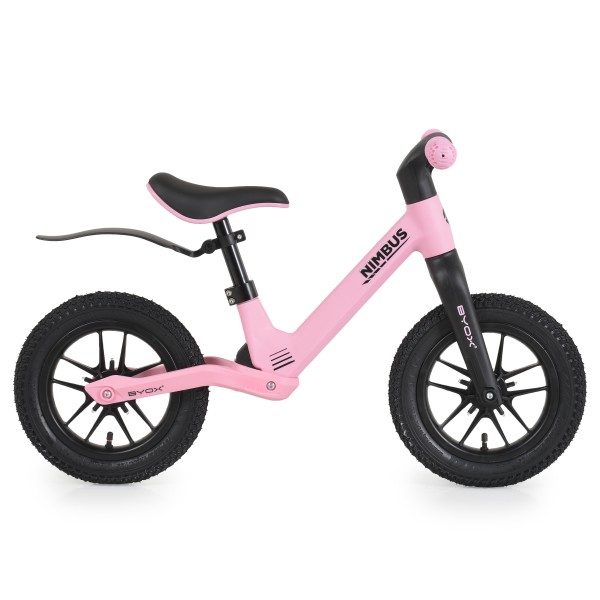 Bicicleta de Echilibru, fara Pedale Byox Nimbus Taffy Pink 12 Inch, Roti cu efecte luminoase, Scaun reglabil, Varsta 3 Ani + Bicicleta de Echilibru, fara Pedale Byox Nimbus Taffy Pink 12 Inch, Roti cu efecte luminoase, Scaun reglabil, Varsta 3 Ani +