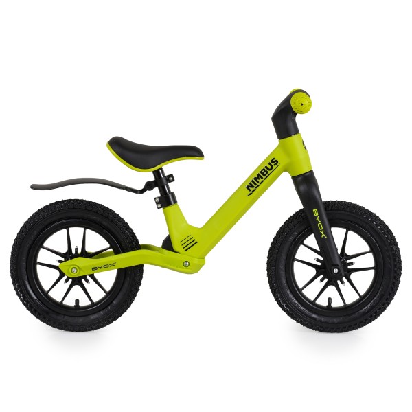 Bicicleta de Echilibru, fara Pedale Byox Nimbus Volt Green 12 Inch, Roti cu efecte luminoase, Scaun reglabil, Varsta 3 Ani + Bicicleta de Echilibru, fara Pedale Byox Nimbus Volt Green 12 Inch, Roti cu efecte luminoase, Scaun reglabil, Varsta 3 Ani +
