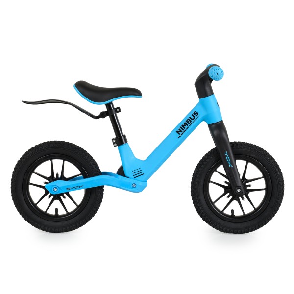 Bicicleta de Echilibru, fara Pedale Byox Nimbus Sky Blue 12 Inch, Roti cu efecte luminoase, Scaun reglabil, Varsta 3 Ani + Bicicleta de Echilibru, fara Pedale Byox Nimbus Sky Blue 12 Inch, Roti cu efecte luminoase, Scaun reglabil, Varsta 3 Ani +