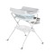 Cadita de baie pliabila 2 in 1 pentru bebe, Cangaroo Como Albastru, Saltea de infasat inclusa Cadita de baie pliabila 2 in 1 pentru bebe, Cangaroo Como Albastru, Saltea de infasat inclusa