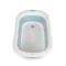 Cadita de baie pliabila 2 in 1 pentru bebe, Cangaroo Como Albastru, Saltea de infasat inclusa Cadita de baie pliabila 2 in 1 pentru bebe, Cangaroo Como Albastru, Saltea de infasat inclusa